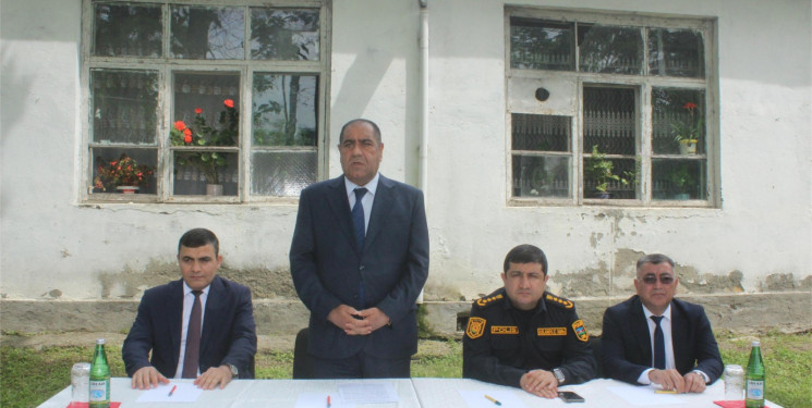 Balakən RİH-in başçısı İslam Rzayev növbəti vətəndaş qəbulunu Meşəşambul kəndində keçirib