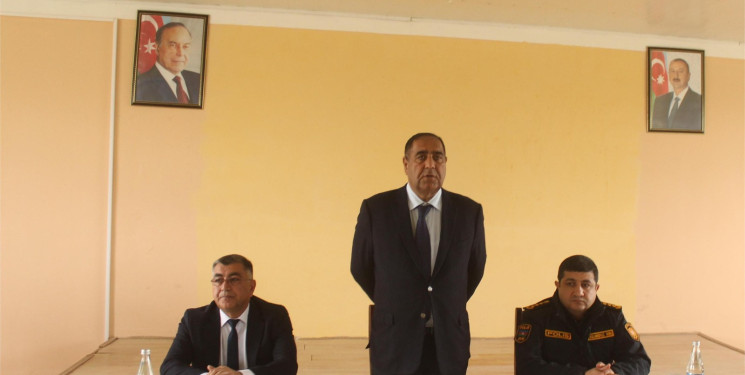 Balakən RİH-nin başçısı İslam Rzayev Püştətala kəndində vətəndaşlarla görüşüb